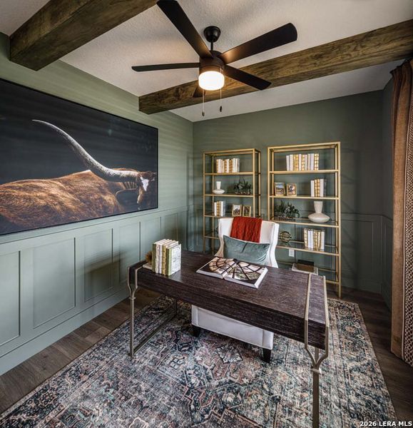 Furnished interior view inside a new home in Alsatian Oaks, Castroville (Image 12).
