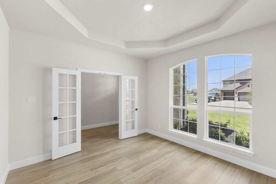 Spacious, unfurnished interior of a new home in Coyote Crossing, Godley (Image 25). Spacious, unfurnished interior of a new home in Coyote Crossing, Godley (Image 25).