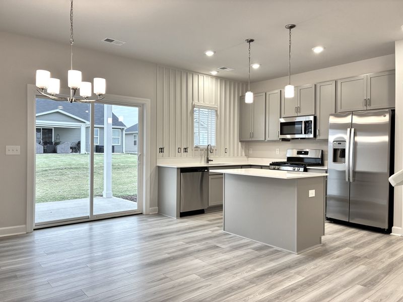 Furnished interior view inside a new home in Reidville Town Center, Reidville (Image 9).