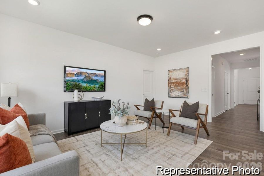 Furnished interior view inside a new home in Eagles Crest, Pageland (Image 8).