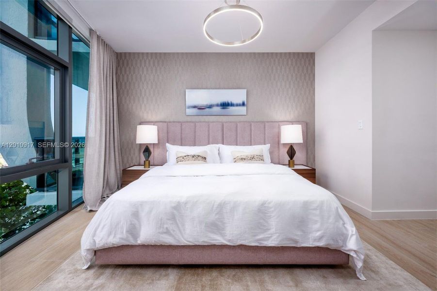 Furnished interior view inside a new home in Casamar, Pompano Beach (Image 29).