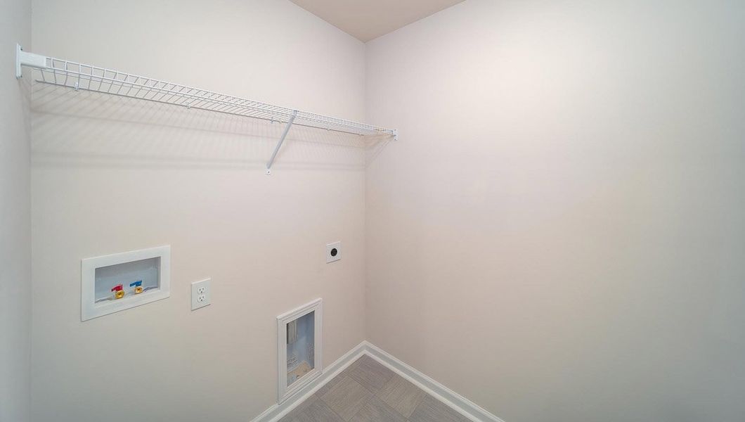 Representative unfurnished interior of a home built from the TAYLOR by D.R. Horton in Gibson Grove, Laurens (Image 24).