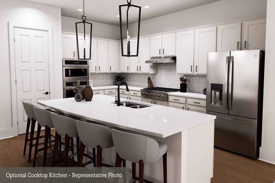 The Columbus - Optional Cooktop