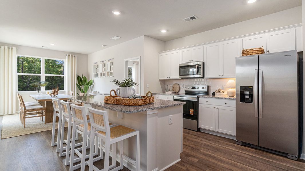 Furnished interior view inside a new home in Sandridge Park, Little River (Image 5).