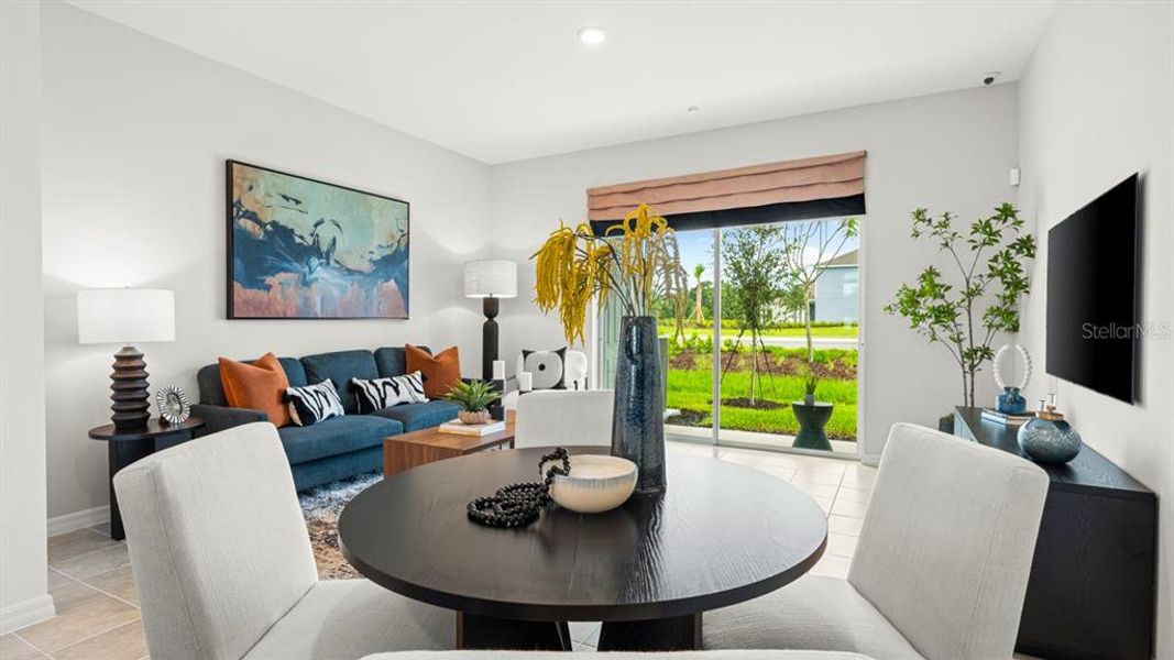 Furnished interior view inside a new home in Westview Community Group Page, Kissimmee (Image 14).