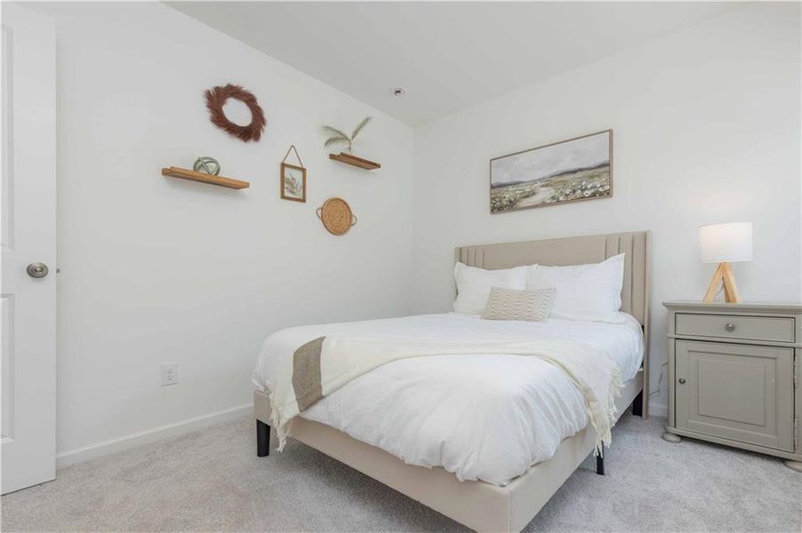 Furnished interior view inside a new home in Creekside at Farmers Crossing, Ball Ground (Image 32).