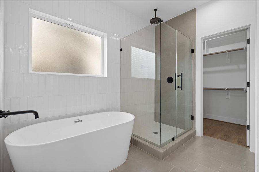 Furnished interior view inside a new home in , Houston (Image 31).