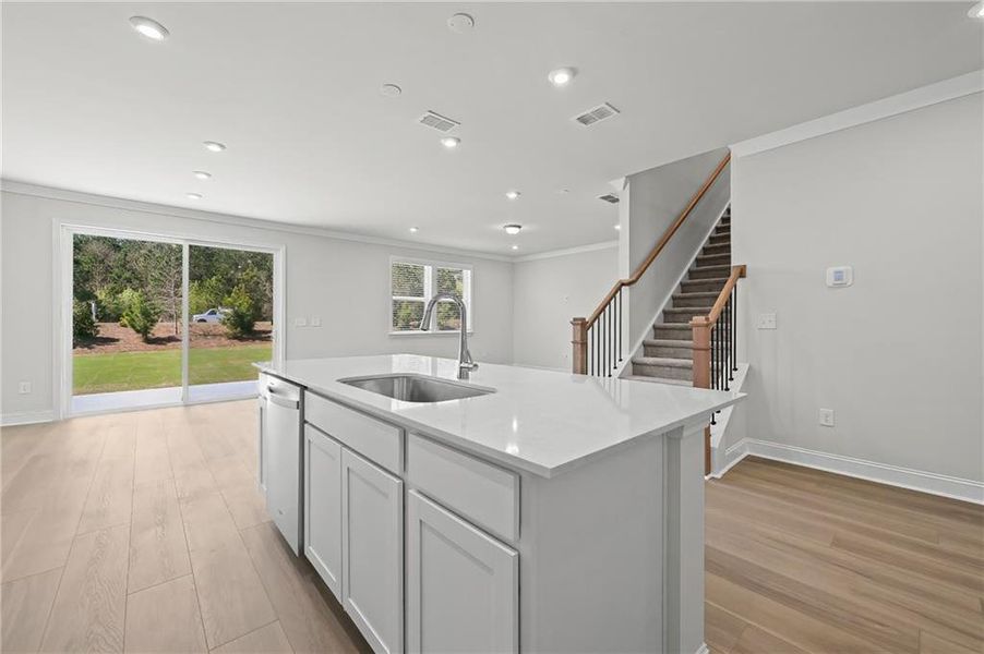 Furnished interior view inside a new home in Overland, Locust Grove (Image 7). Furnished interior view inside a new home in Overland, Locust Grove (Image 7).