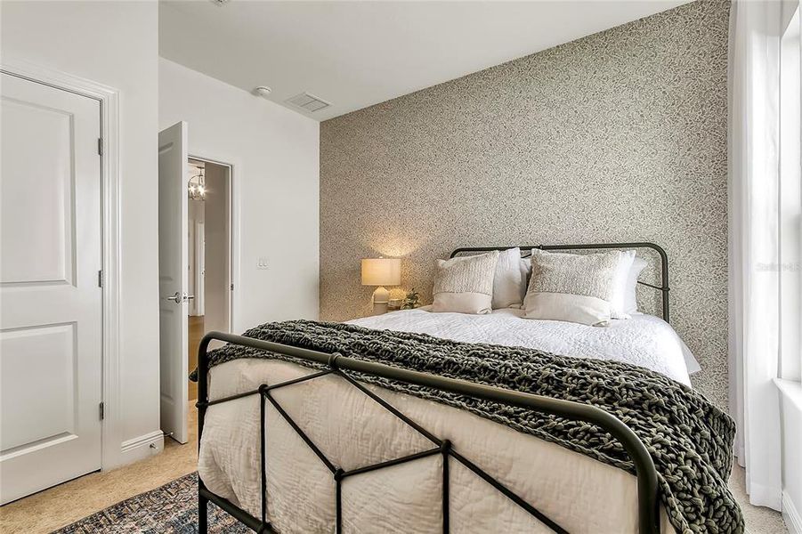 Furnished interior view inside a new home in Prairie Oaks, St. Cloud (Image 46).