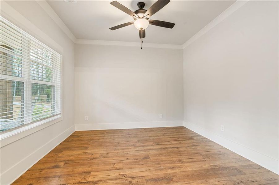 Spacious, unfurnished interior of a new home in Alcovy Station, Covington (Image 45).