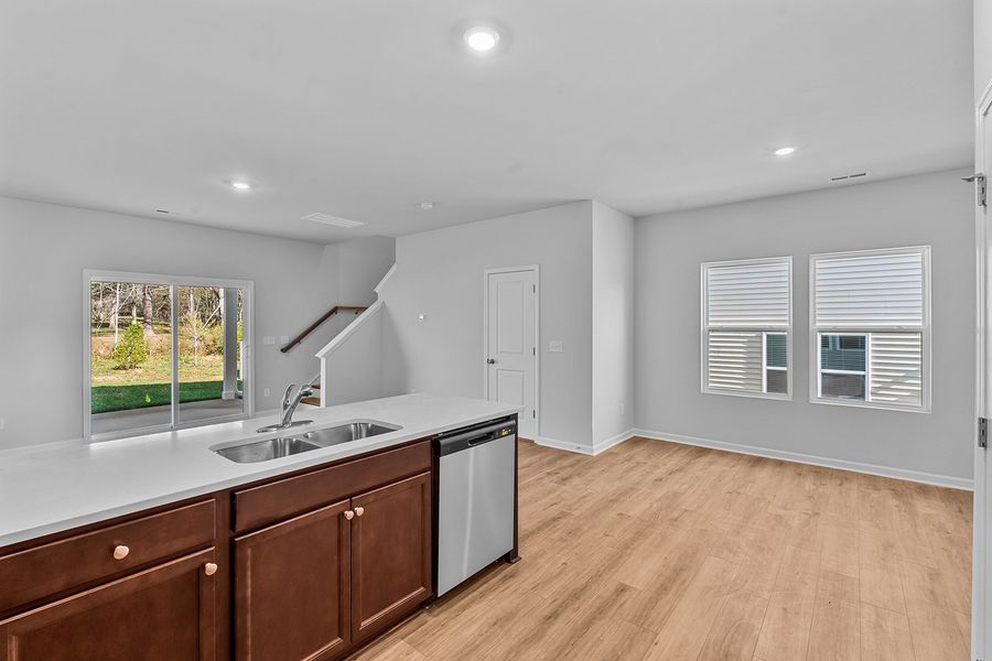 Furnished interior view inside a new home in Hanes Lake, Winston-Salem (Image 12).