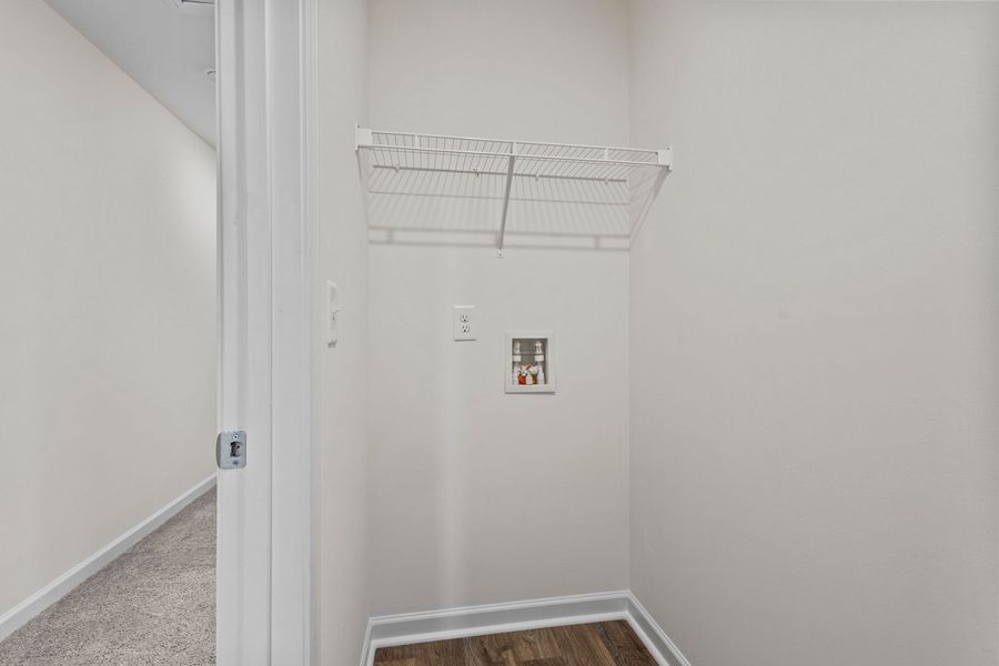 Spacious, unfurnished interior of a new home in Champions Village at Cherry Hill, Pendleton (Image 25).