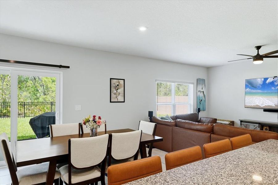 Furnished interior view inside a new home in Hillwood Preserve, Bradenton (Image 9).