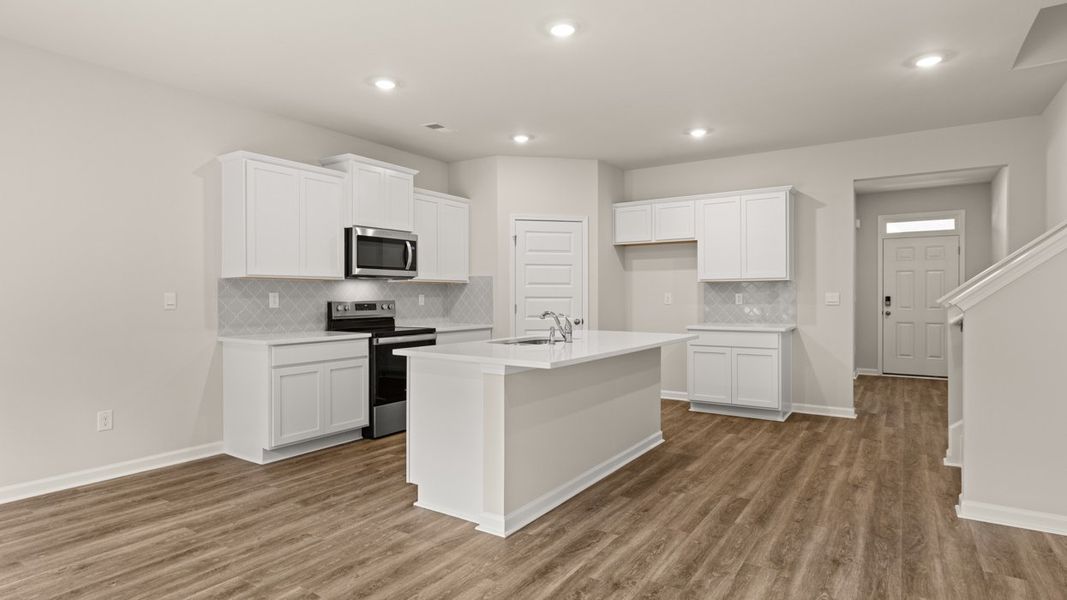 Furnished interior view inside a new home in Locust Grove Station - Cedar Ridge, Locust Grove (Image 7). Furnished interior view inside a new home in Locust Grove Station - Cedar Ridge, Locust Grove (Image 7).