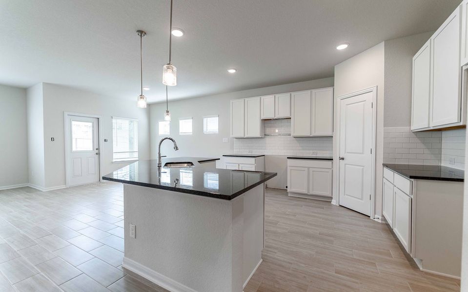 Furnished interior view inside a new home in Laurel Vistas, San Antonio (Image 4).