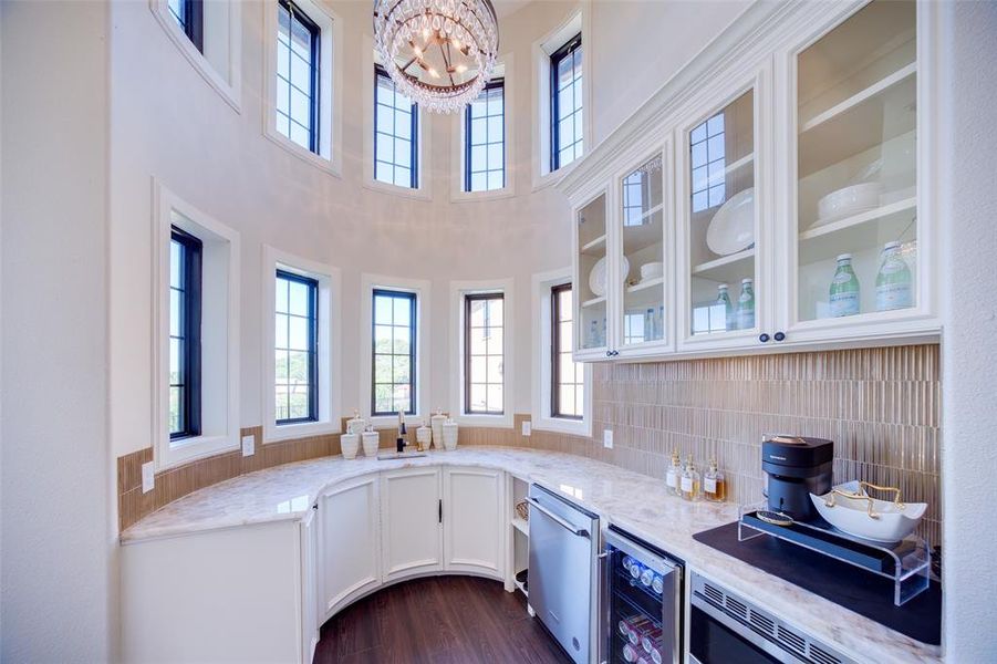 Kitchenette in primary bedroom