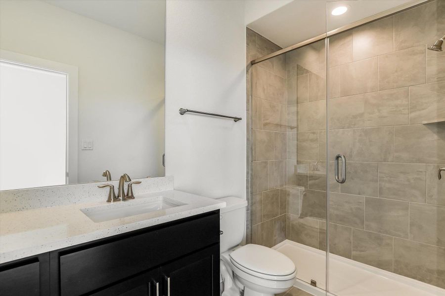 Furnished interior view inside a new home in Leander Estates, Leander (Image 16).