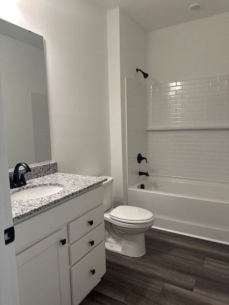 Furnished interior view inside a new home in Providence Station at Trolley Run, Aiken (Image 7).