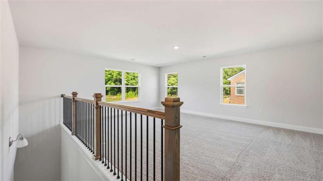 Spacious, unfurnished interior of a new home in Heritage Pointe, Senoia (Image 28).