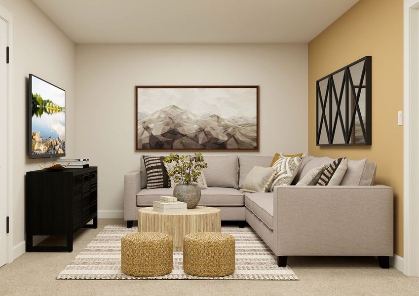 The loft is the ideal space for relaxing. The loft is the ideal space for relaxing.