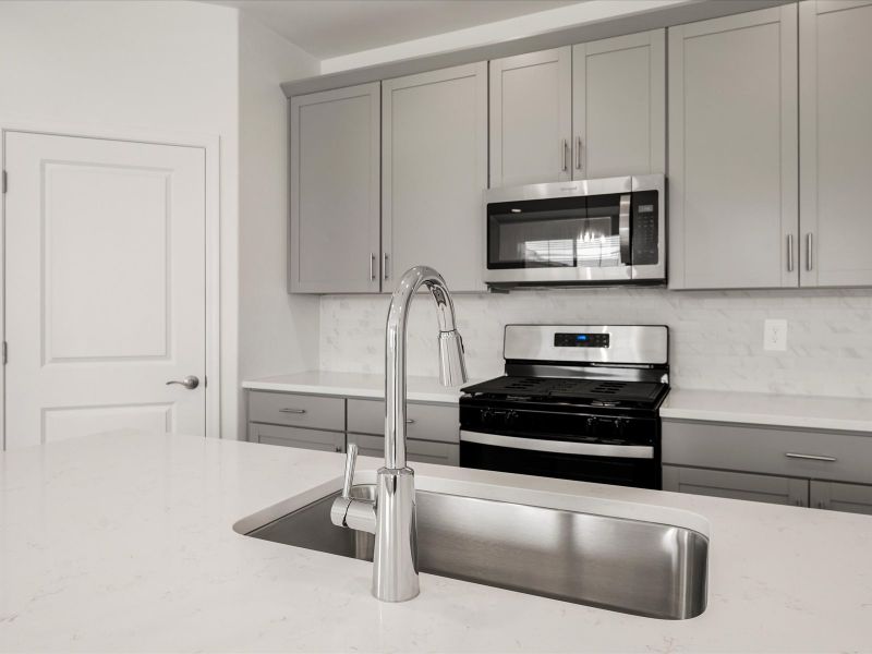 Close-up of interior finishes inside a home in Alamar at Rocking K, Tucson (Image 6).