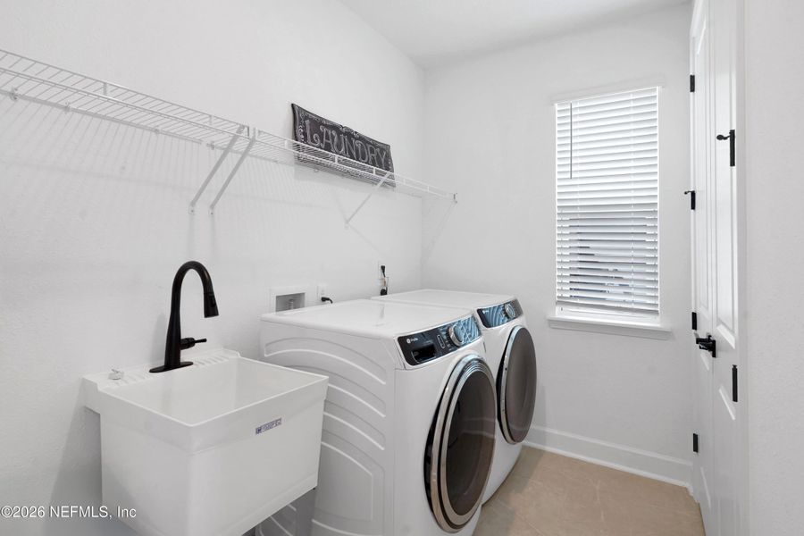 Furnished interior view inside a new home in TrailMark, St. Augustine (Image 17).
