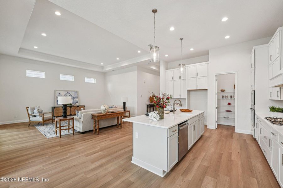 Furnished interior view inside a new home in Middlebourne, St. Johns (Image 12).
