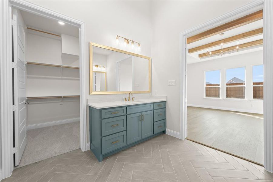 Furnished interior view inside a new home in Viridian Elements, Arlington (Image 14).