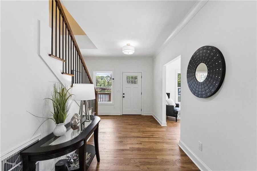 Furnished interior view inside a new home in , Decatur (Image 36).