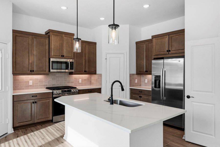 Furnished interior view inside a new home in Woodforest, Montgomery (Image 10).