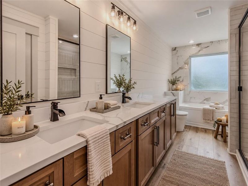 Furnished interior view inside a new home in , Ranger (Image 15).