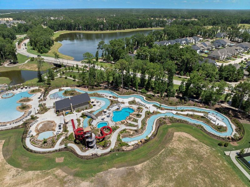 Residents also enjoy access to a resort-style pool with a waterpark and lazy river!