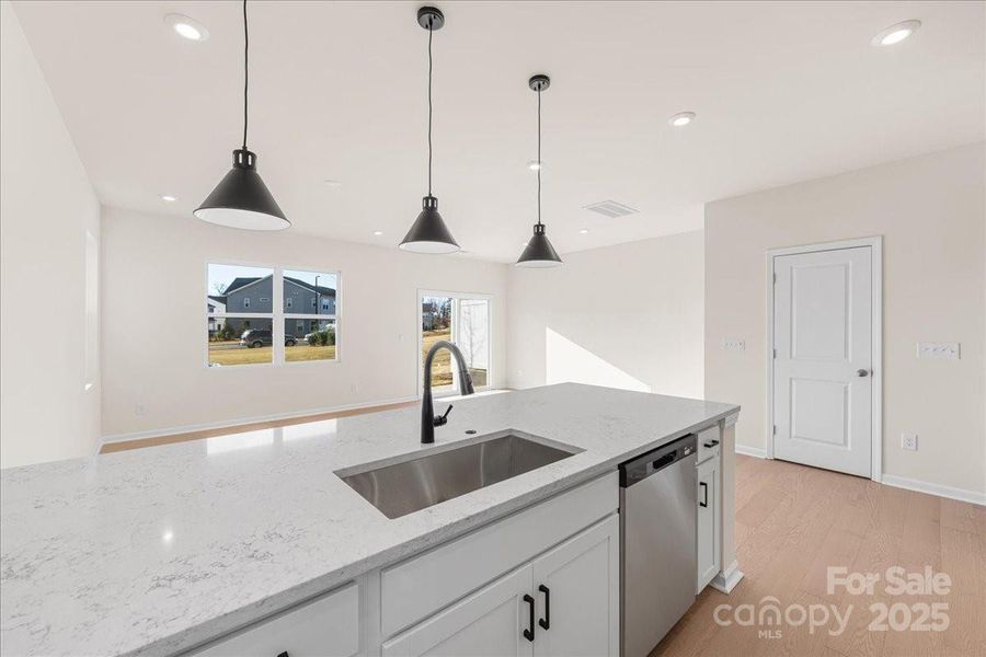 GE Stainless Appliances and Large Stainless Sink. GE Stainless Appliances and Large Stainless Sink.