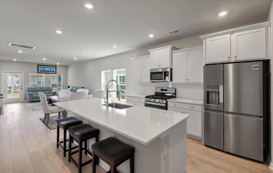 Furnished interior view inside a new home in Horizons at Summers Corner | 55+, Summerville (Image 16).