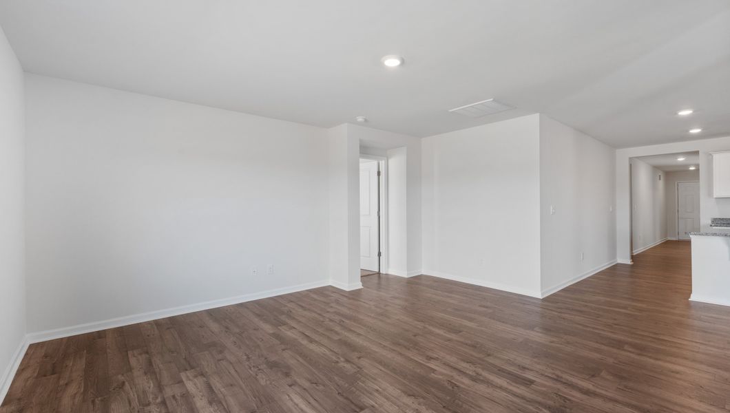 Representative unfurnished interior of a home built from the CALI by D.R. Horton in Waverly Station, Greenwood (Image 20).
