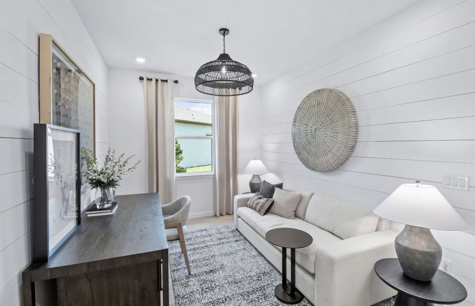 Representative furnished interior of a home built from the Mystique Grand by Del Webb in Del Webb Stone Creek, Ocala (Image 24).