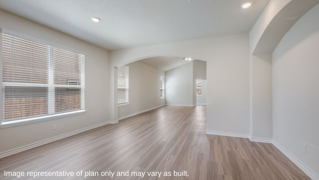 Spacious, unfurnished interior of a new home in Riverstone at Westpointe, San Antonio (Image 17).