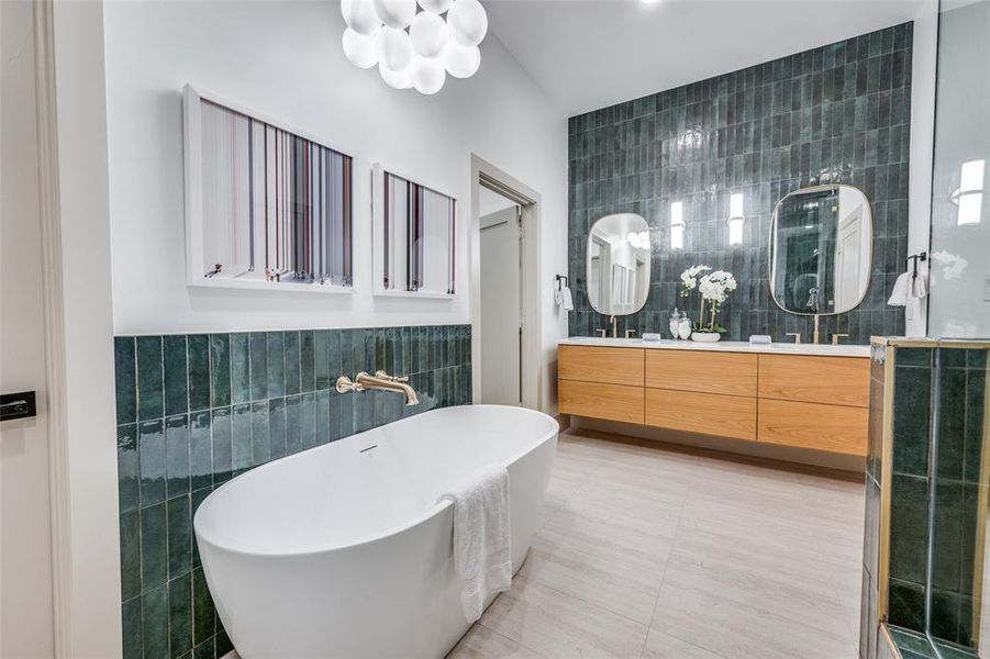 Furnished interior view inside a new home in , Fort Worth (Image 22). Furnished interior view inside a new home in , Fort Worth (Image 22).