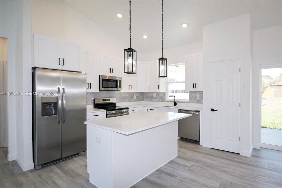Furnished interior view inside a new home in , Sebring (Image 15).