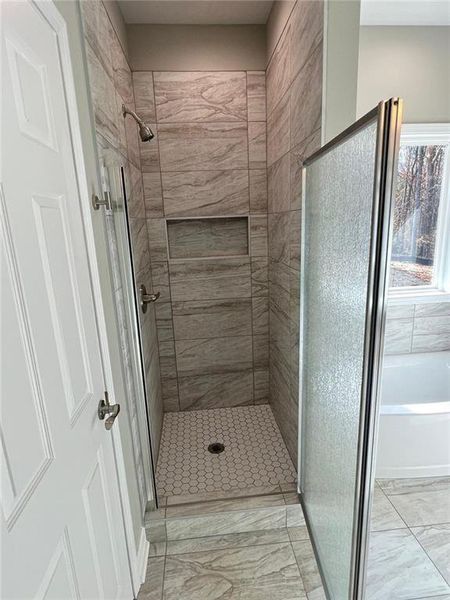 Close-up of interior finishes inside a home in , Douglasville (Image 11).