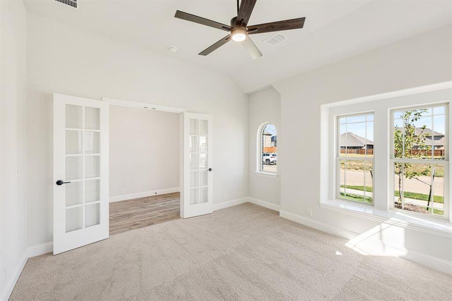 Spacious, unfurnished interior of a new home in Hulen Trails Classic 50, Fort Worth (Image 29). Spacious, unfurnished interior of a new home in Hulen Trails Classic 50, Fort Worth (Image 29).