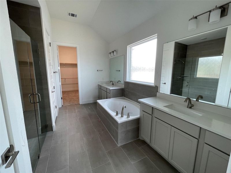 Primary Bath with Dual vanities and Garden Tub Primary Bath with Dual vanities and Garden Tub