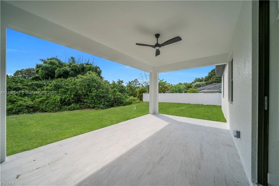 Exterior details and patio area of a home in , Lehigh Acres (Image 3). Exterior details and patio area of a home in , Lehigh Acres (Image 3).