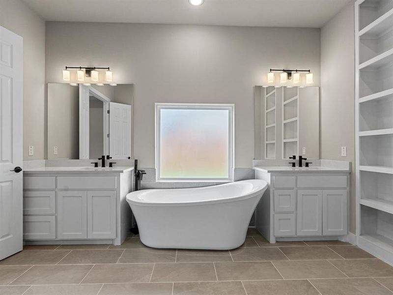 Furnished interior view inside a new home in , Denison (Image 7). Furnished interior view inside a new home in , Denison (Image 7).