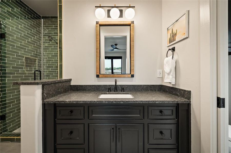 Furnished interior view inside a new home in , Iredell (Image 12).