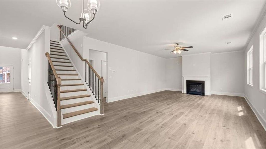 Spacious, unfurnished interior of a new home in Holland Estates, Powder Springs (Image 36). Spacious, unfurnished interior of a new home in Holland Estates, Powder Springs (Image 36).