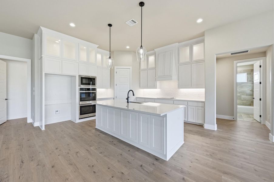 Furnished interior view inside a new home in Coyote Crossing, Godley (Image 5).