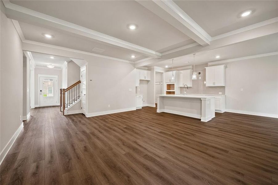 Spacious, unfurnished interior of a new home in Pinecrest Ridge, Dacula (Image 35).