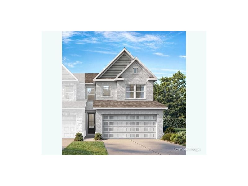 Front exterior of a new home in Lake Shore, Winder, GA, highlighting curb appeal (Image 1). Front exterior of a new home in Lake Shore, Winder, GA, highlighting curb appeal (Image 1).