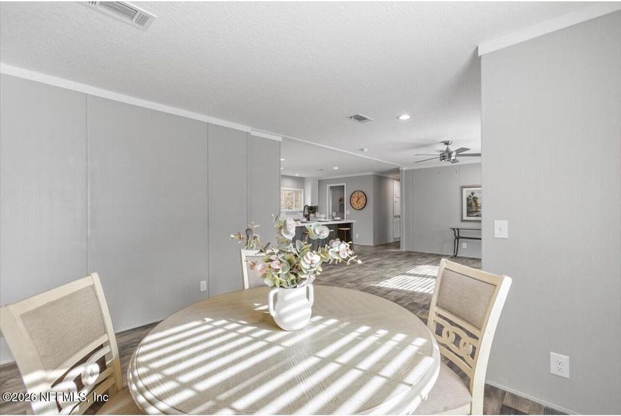 Furnished interior view inside a new home in , Jacksonville (Image 4). Furnished interior view inside a new home in , Jacksonville (Image 4).